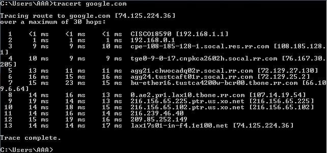 online traceroute