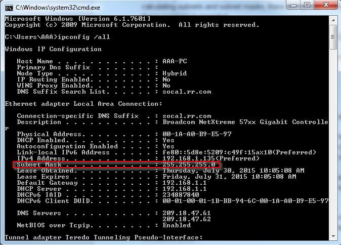 subnet class