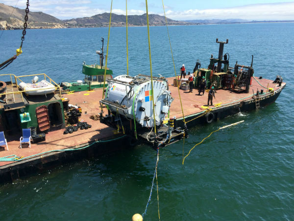submerging a data center