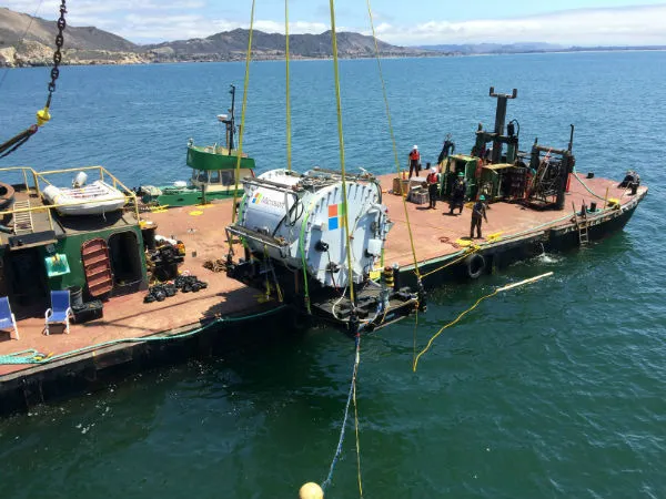 submerging a data center