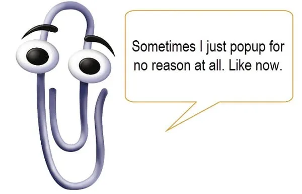 microsofts chatterbot clippy