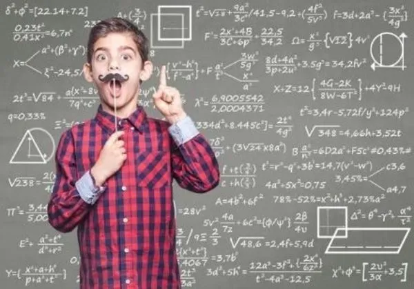 being a math genius